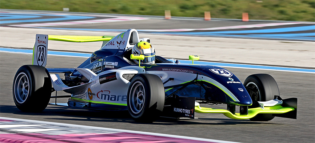 Lasse L. Sørensen har præsteret imponerende Danish Dynamite i French Formula 4-serien 2014
(Foto: Daniel Delien)